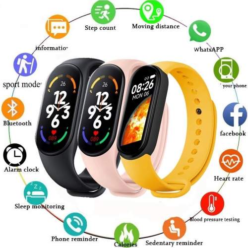 Фитнес браслет Health bracelet M7 оптом