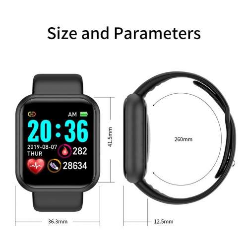 Умные часы Smart Watch y68 (d20 pro) оптом