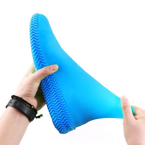 Многоразовые бахилы от дождя Waterproof silicone shoe cover оптом