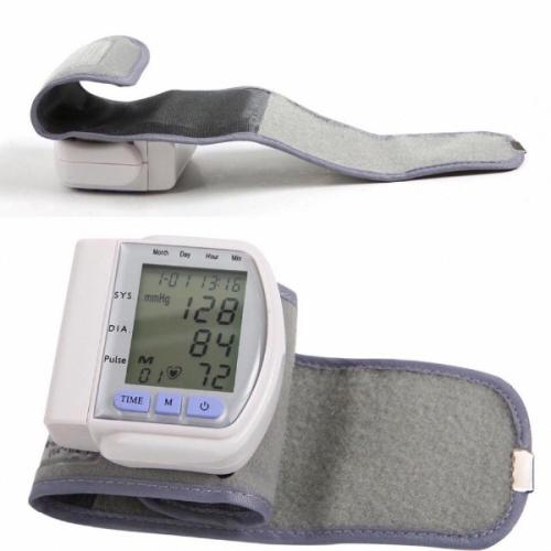 Электронный тонометр на запястье Blood pressure monitor оптом