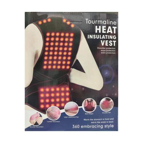 Магнитный терапевтический самонагревающийся жилет INSULATING VEST для спины, плеч, поясницы оптом