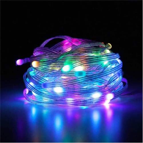 Светодиодная уличная лента-гирлянда ELK-BLEDOMA RGB led многоцветная 10 м оптом