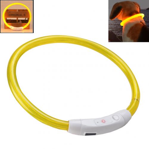 Светящийся ошейник USB Rechargeable Flashing Collar оптом