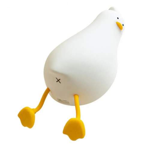 Детский силиконовый ночник УТКА IN PEACE DUCK SLEEP LAMP Instruction For Use с сенсорным управлением оптом